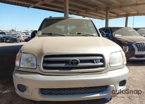 2001 Toyota Sequoia Sr5 V8 from USA, damaged, VIN 5TDZT34A51S033366